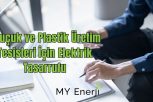 Kauçuk ve Plastik Üretim Tesisleri İçin Elektrik Tasarrufu